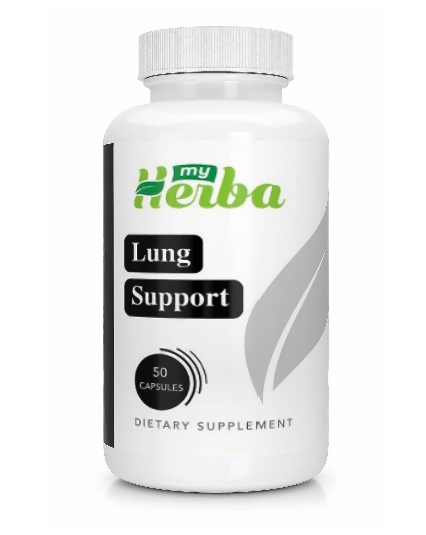 Lung Support Dietary Supplement - 50 Capsules